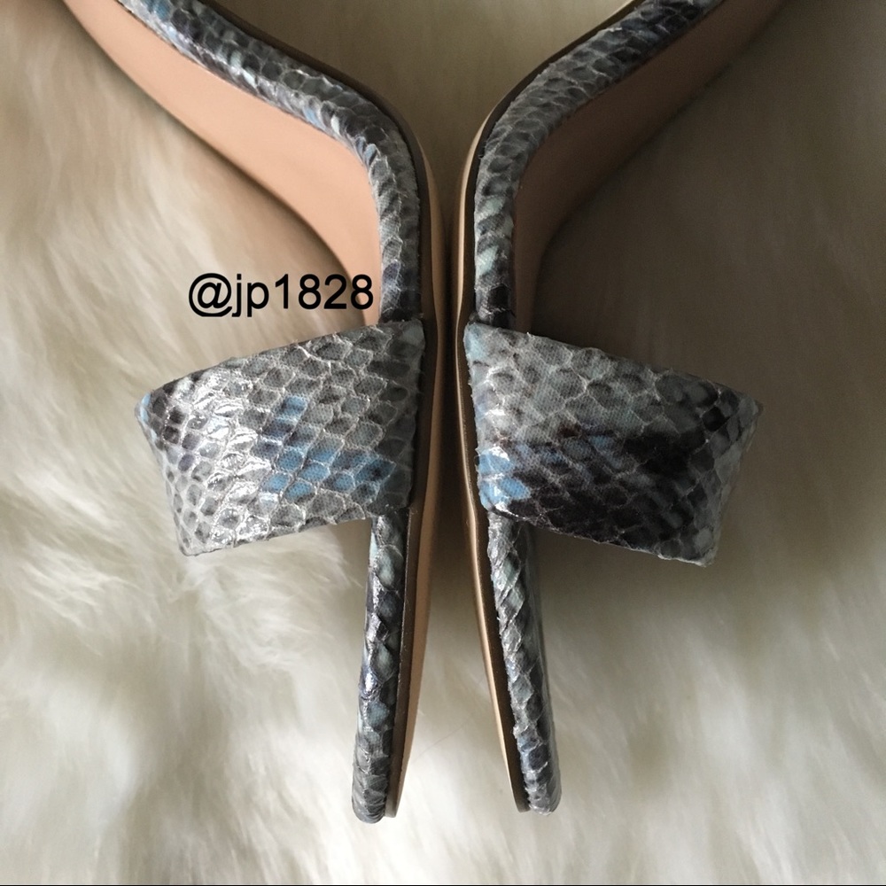 HP!πBarely There Snake Print Heeled Sandals - Picture 5 of 7